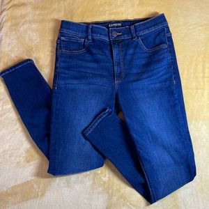 Express Denim Perfect high rise leggings